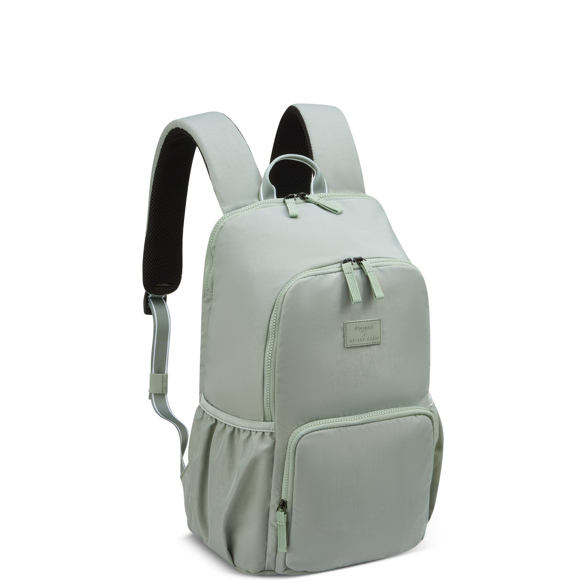 FRESH START 17-Inch Laptop Backpack, Sage green - Delsey Paris Value