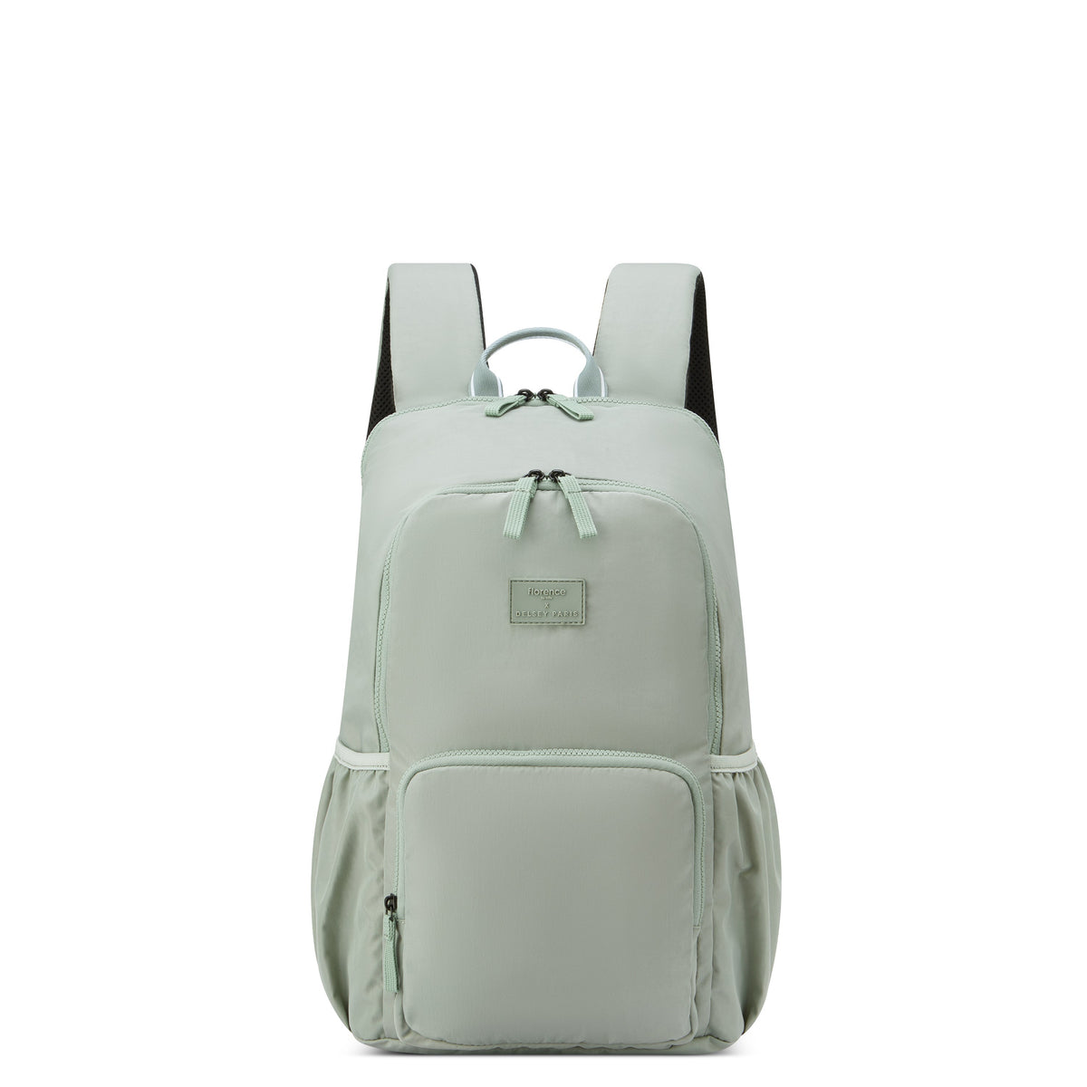 FRESH START 17-Inch Laptop Backpack, Sage green - Delsey Paris Value