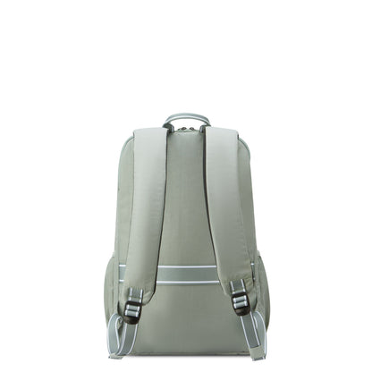 FRESH START 17-Inch Laptop Backpack, Sage green - Delsey Paris Value