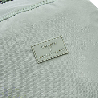 FRESH START 17-Inch Laptop Backpack, Sage green - Delsey Paris Value