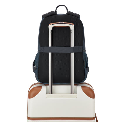 RESET 15.6-Inch Laptop Backpack, Navy - Delsey Paris Smart Buy