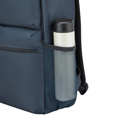 RESET 15.6-Inch Laptop Backpack, Navy - Delsey Paris Smart Buy
