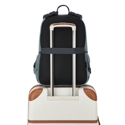 RESET 15.6-Inch Laptop Backpack, Slate grey - Delsey Paris Trending