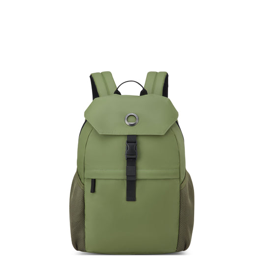 JULIAN 15.6-Inch Laptop Backpack, Olive green - Delsey Paris Special Offer