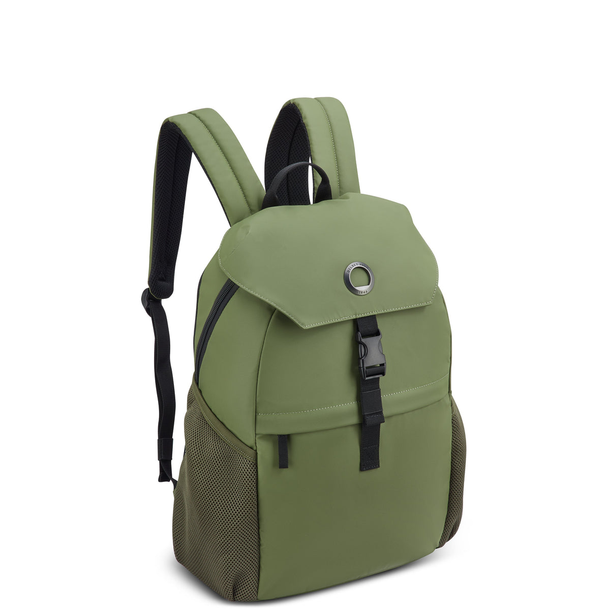 JULIAN 15.6-Inch Laptop Backpack, Olive green - Delsey Paris Special Offer