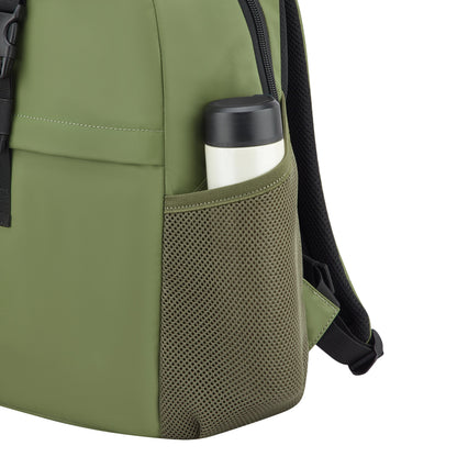 JULIAN 15.6-Inch Laptop Backpack, Olive green - Delsey Paris Special Offer