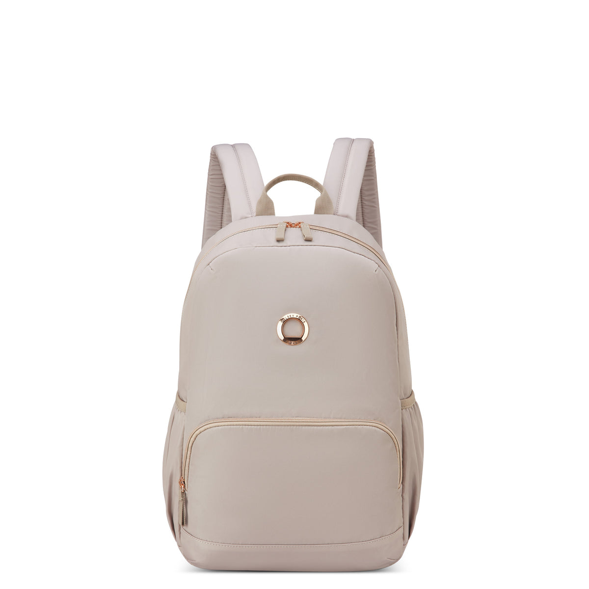 SUNNY 15.6-Inch Laptop Backpack, Beige - Delsey Paris Classic