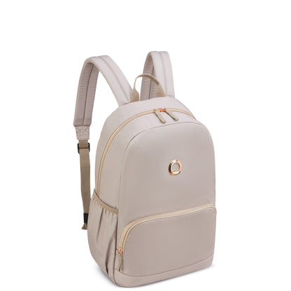 SUNNY 15.6-Inch Laptop Backpack, Beige - Delsey Paris Classic
