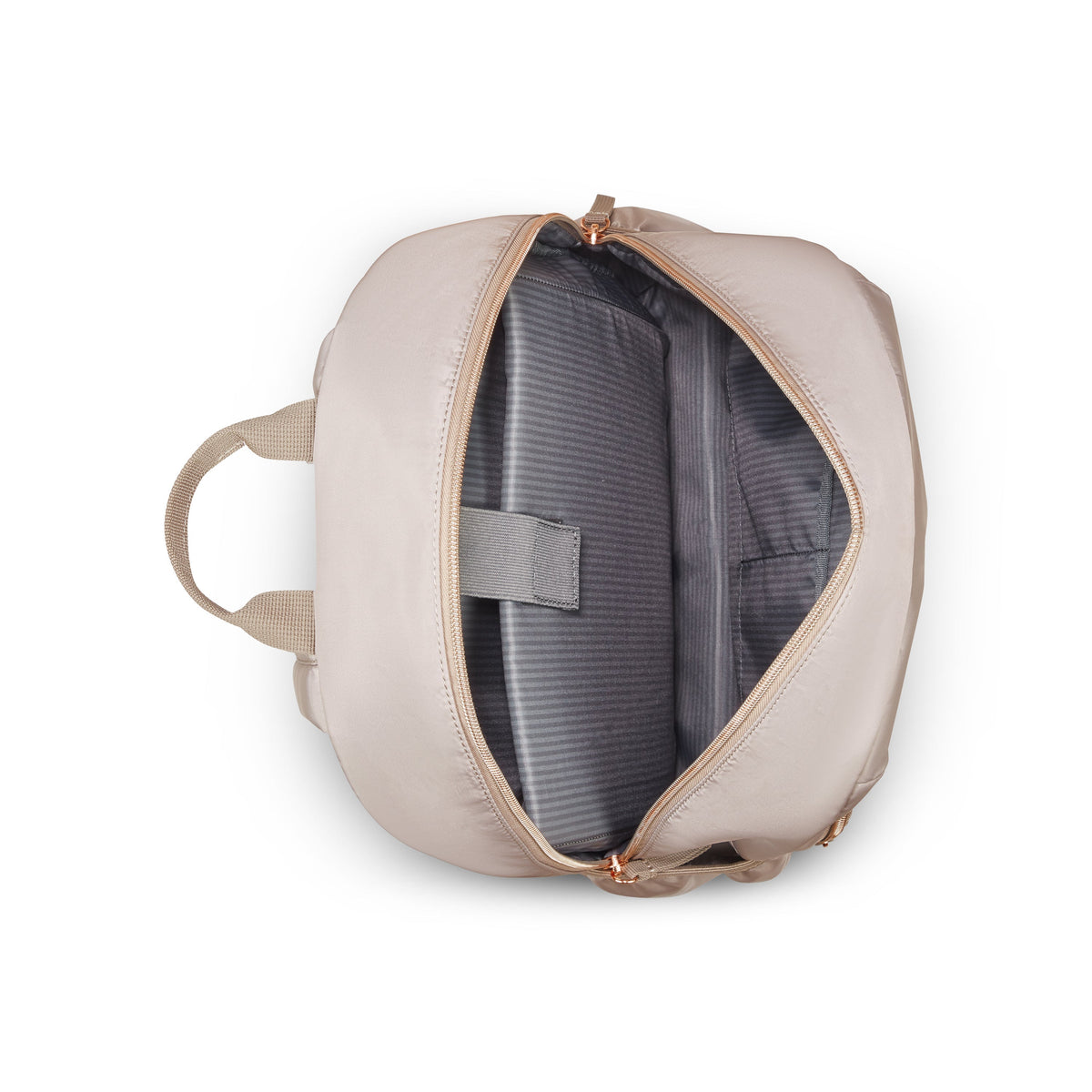 SUNNY 15.6-Inch Laptop Backpack, Beige - Delsey Paris Classic