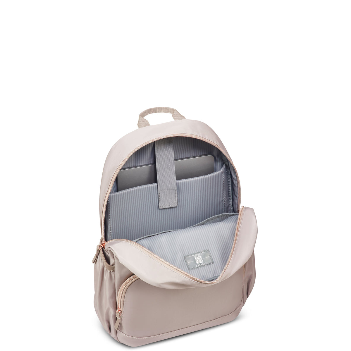 SUNNY 15.6-Inch Laptop Backpack, Beige - Delsey Paris Classic