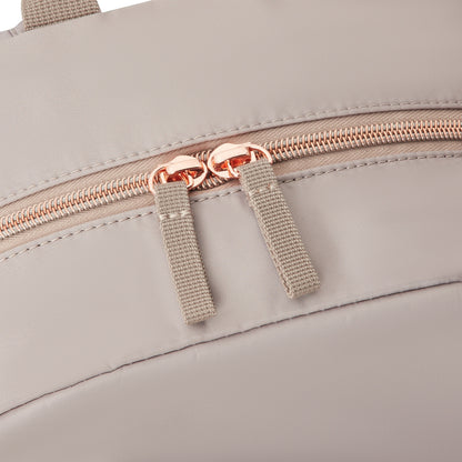 SUNNY 15.6-Inch Laptop Backpack, Beige - Delsey Paris Classic