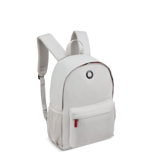 DYLAN 15.6-Inch Laptop Backpack, Pearl grey - Delsey Paris Top Pick