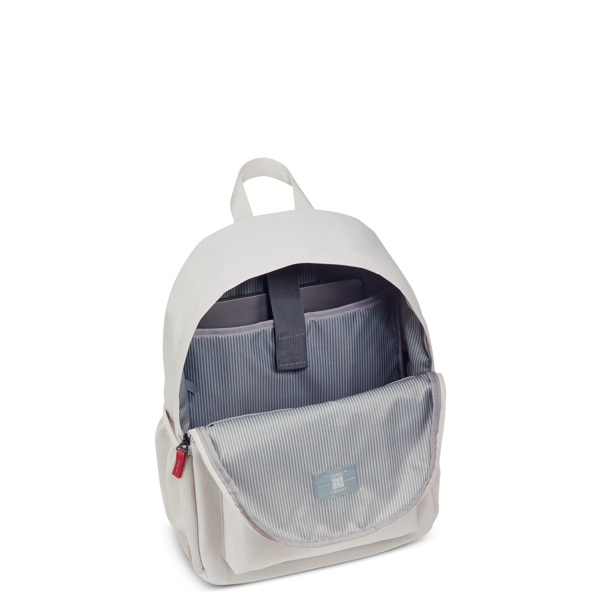 DYLAN 15.6-Inch Laptop Backpack, Pearl grey - Delsey Paris Top Pick