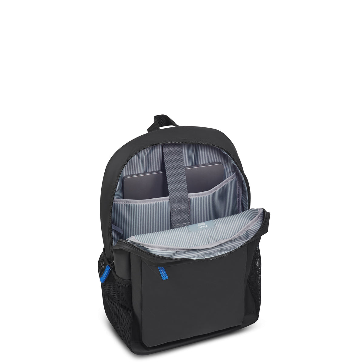KEVIN 15.6-Inch Laptop Backpack, Black - Delsey Paris Premium