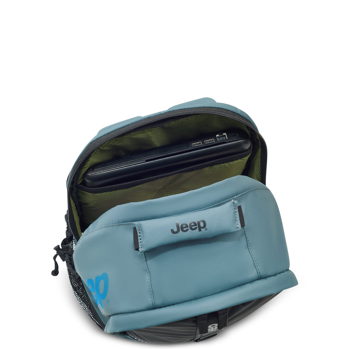 JS011B 15.6-Inch Laptop Backpack, Light blue - Delsey Paris Trusted