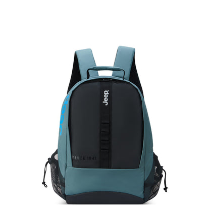 JS011B 15.6-Inch Laptop Backpack, Light blue - Delsey Paris Trusted