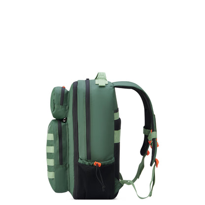 JS010B Backpack, Green - Delsey Paris Exclusive