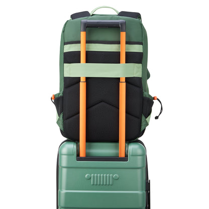 JS010B Backpack, Green - Delsey Paris Exclusive
