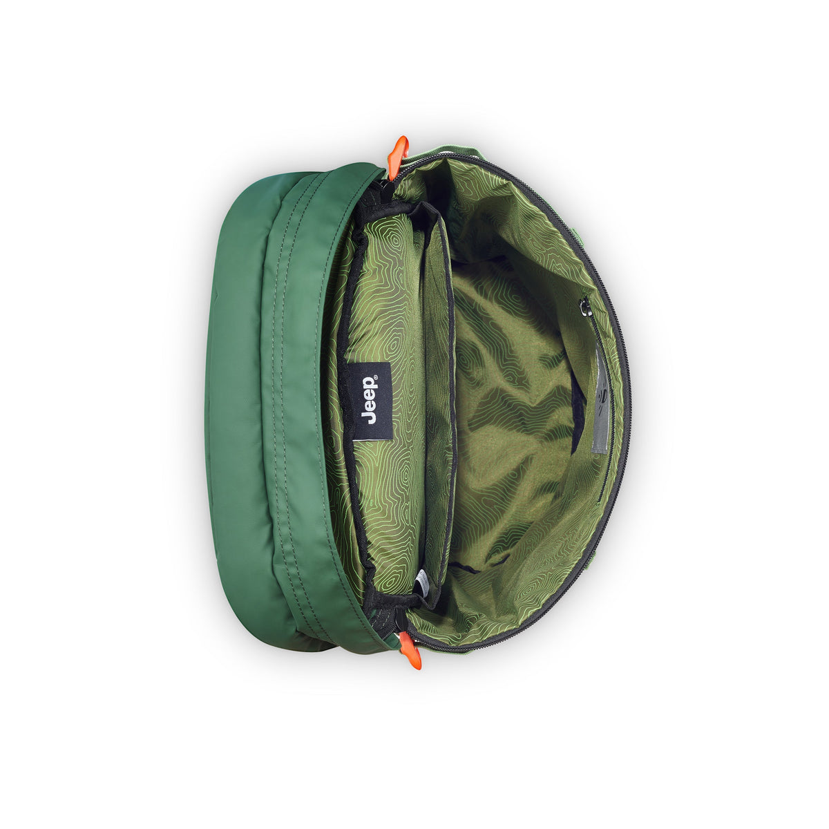 JS013C 17-Inch Laptop Backpack, Green - Delsey Paris Classic