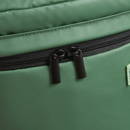 JS013C 17-Inch Laptop Backpack, Green - Delsey Paris Classic