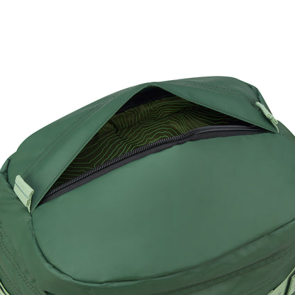 JS013C 17-Inch Laptop Backpack, Green - Delsey Paris Classic
