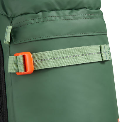 JS013C 17-Inch Laptop Backpack, Green - Delsey Paris Classic