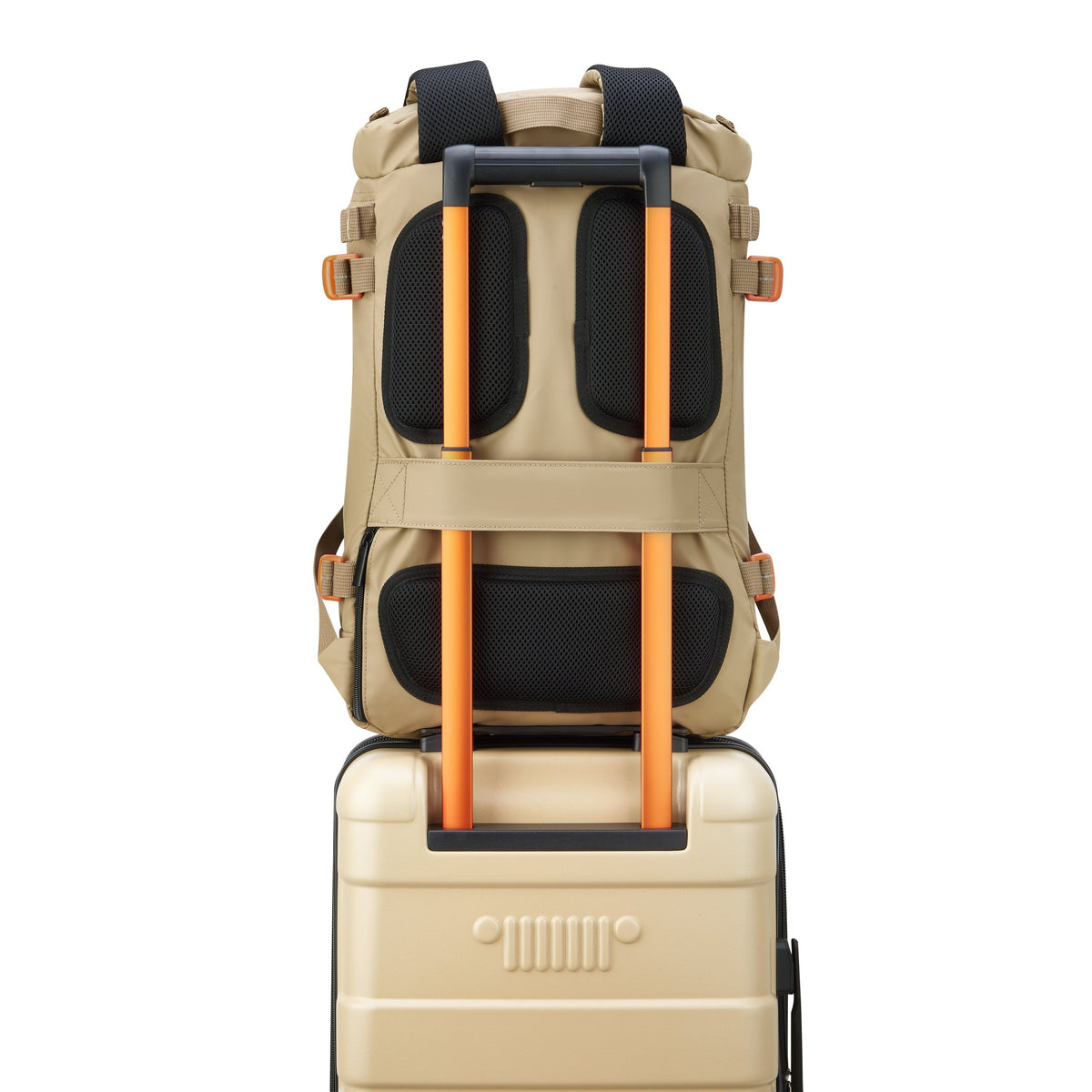 JS013C 17-Inch Laptop Backpack, Yellow - Delsey Paris Top Pick