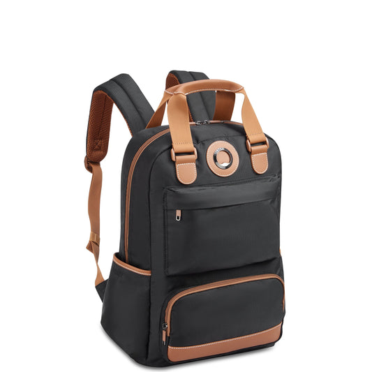 FLANERIE SE 14-Inch Laptop Backpack, Black - Delsey Paris Deals