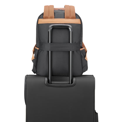 FLANERIE SE 14-Inch Laptop Backpack, Black - Delsey Paris Deals