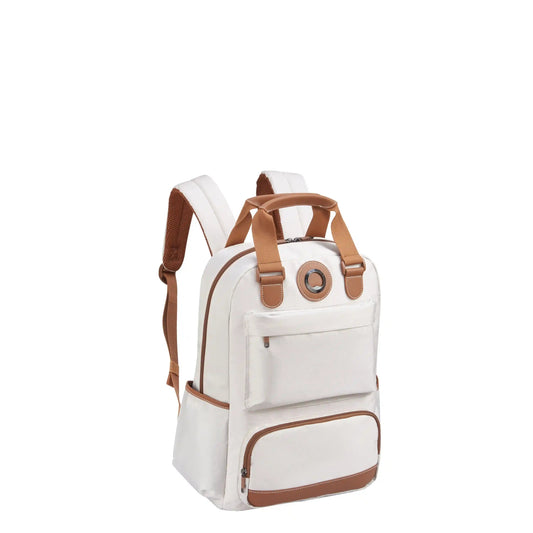 FLANERIE SE 14-Inch Laptop Backpack, Champagne - Delsey Paris Signature