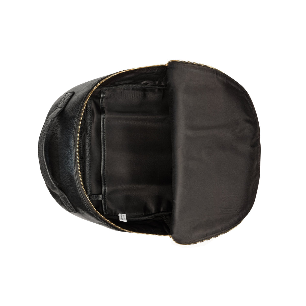 LE CUIR GRAINE Leather Backpack, Black - Delsey Paris Essential