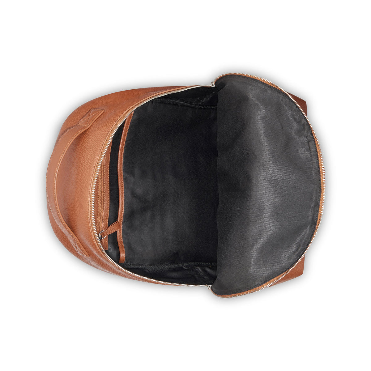 LE CUIR GRAINE Leather Backpack, Cognac - Delsey Paris Hot Sale