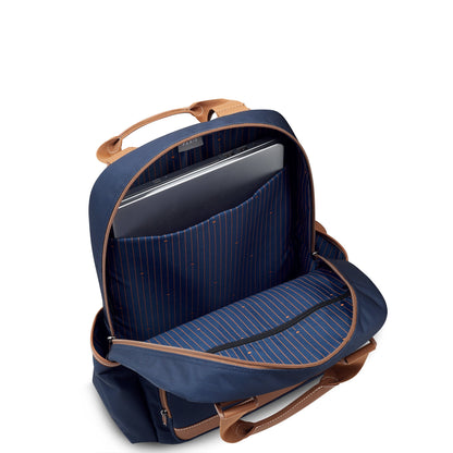 FLANERIE SE 14-Inch Laptop Backpack, Blue - Delsey Paris Smart Buy