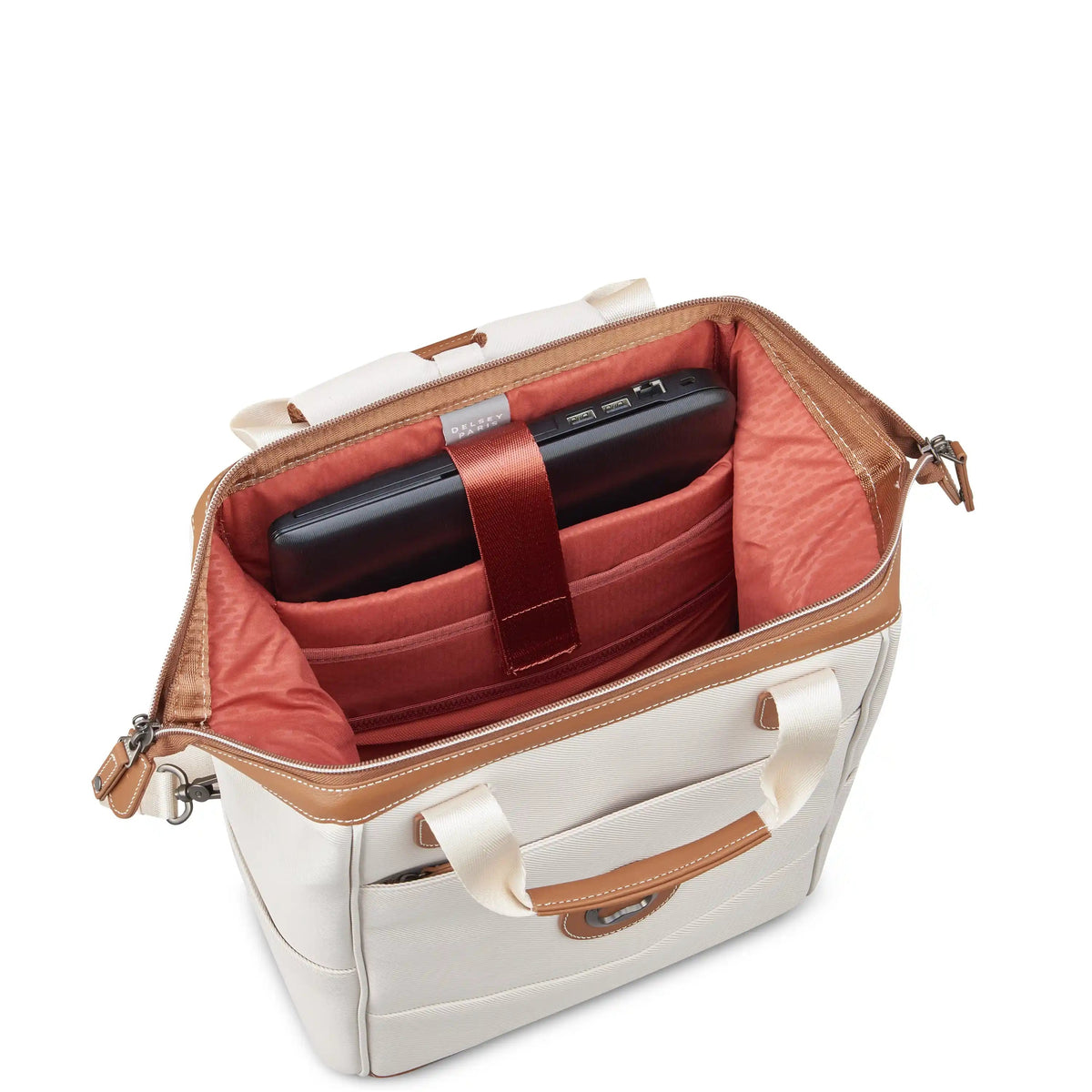 CHATELET AIR 2.0 14-Inch Laptop Backpack, Angora - Delsey Paris Popular