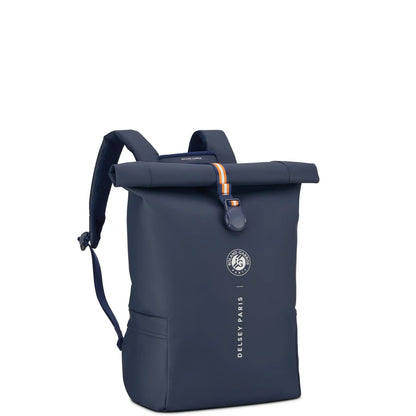 TURENNE SOFT 17-Inch Laptop Backpack - Roland Garros Edition, Navy b - Delsey Paris Everyday