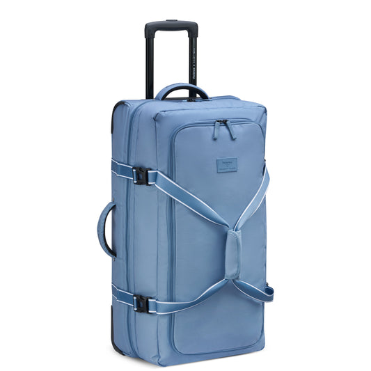 ON A ROLL 28-Inch 2-Wheeled Duffel Bag, Zinc blue - Delsey Paris Best Seller
