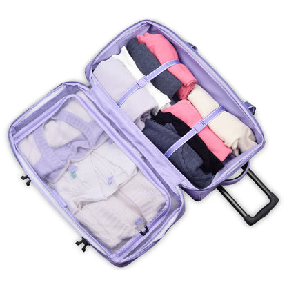 ON A ROLL 28-Inch 2-Wheeled Duffel Bag, Lavender - Delsey Paris Recommended