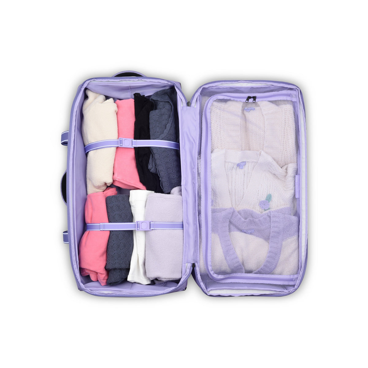 ON A ROLL 28-Inch 2-Wheeled Duffel Bag, Lavender - Delsey Paris Recommended