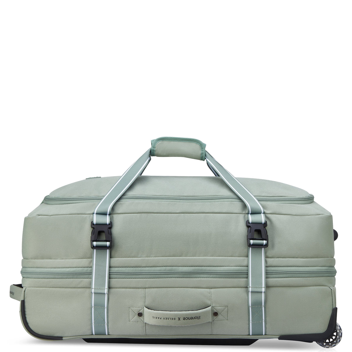 ON A ROLL 28-Inch 2-Wheeled Duffel Bag, Sage green - Delsey Paris Classic