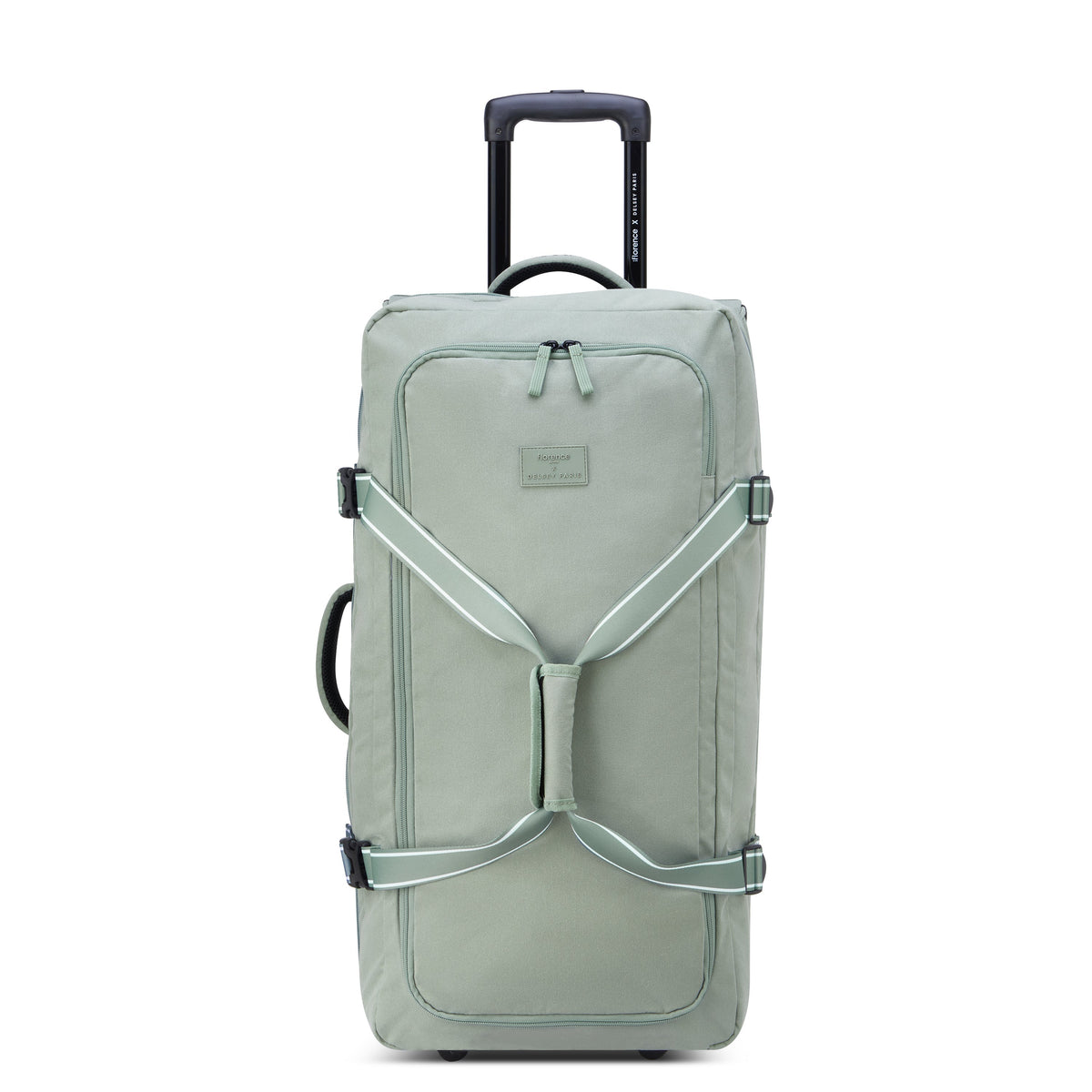 ON A ROLL 28-Inch 2-Wheeled Duffel Bag, Sage green - Delsey Paris Classic