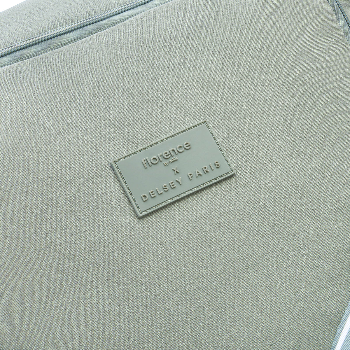 ON A ROLL 28-Inch 2-Wheeled Duffel Bag, Sage green - Delsey Paris Classic