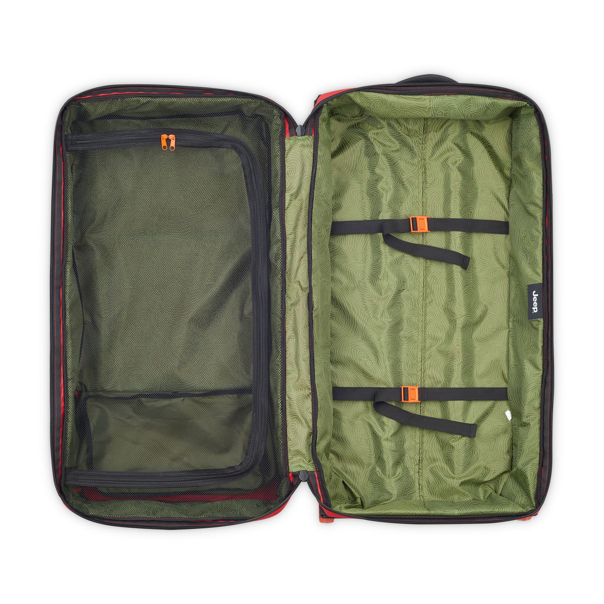 JS006B 32-Inch 2-Wheeled Duffel Bag, Tomato - Delsey Paris Deals