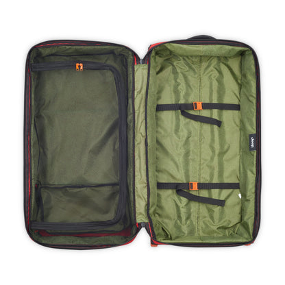 JS006B 32-Inch 2-Wheeled Duffel Bag, Tomato - Delsey Paris Deals