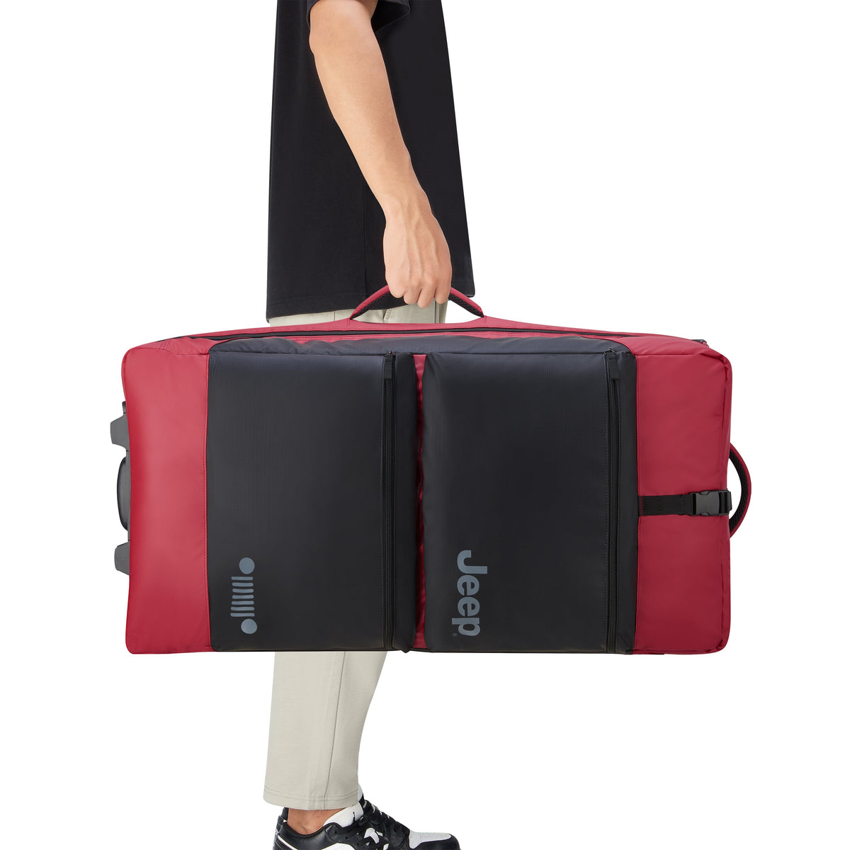 JS006B 32-Inch 2-Wheeled Duffel Bag, Tomato - Delsey Paris Deals