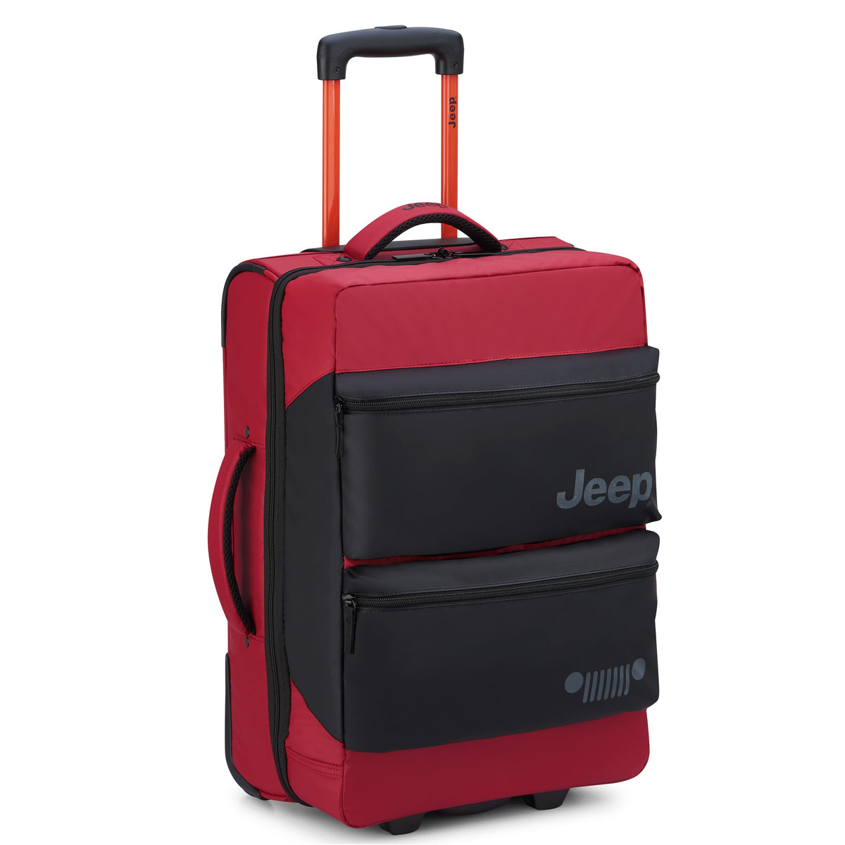 JS006B 20-Inch 2-Wheeled Duffel Bag, Tomato - Delsey Paris Everyday