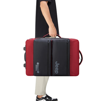 JS006B 20-Inch 2-Wheeled Duffel Bag, Tomato - Delsey Paris Everyday
