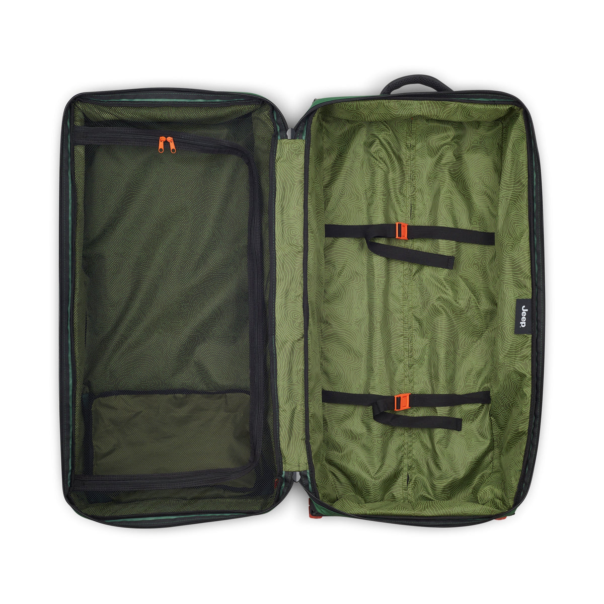 JS005A 32-Inch 2-Wheeled Duffel Bag, Elm green - Delsey Paris Latest