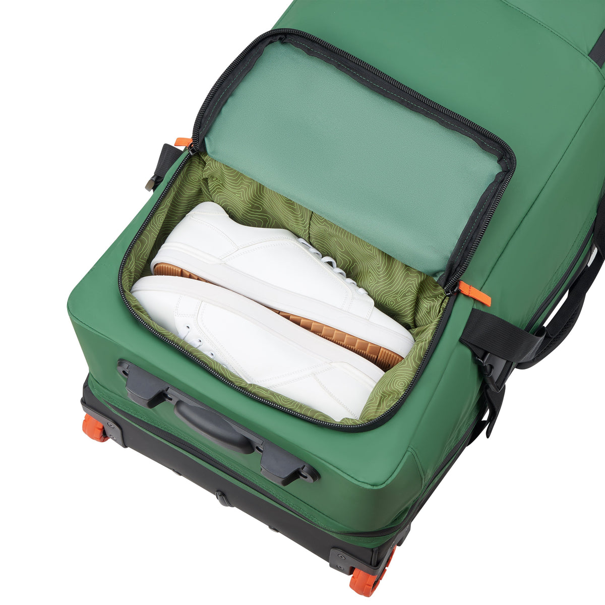 JS005A 32-Inch 2-Wheeled Duffel Bag, Elm green - Delsey Paris Latest