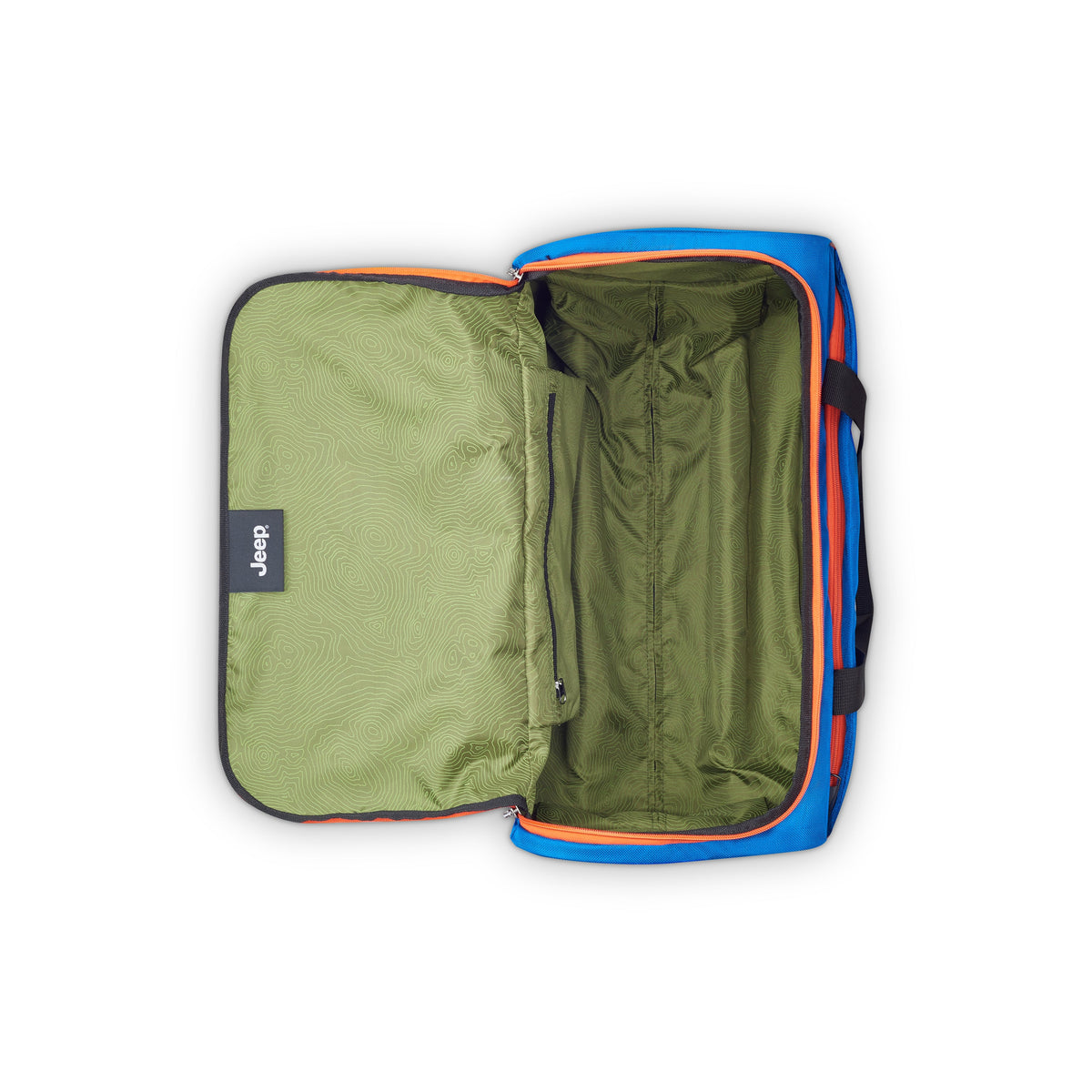 JS009D 20-Inch 2-Wheeled Duffel Bag, Blue - Delsey Paris Smart Buy