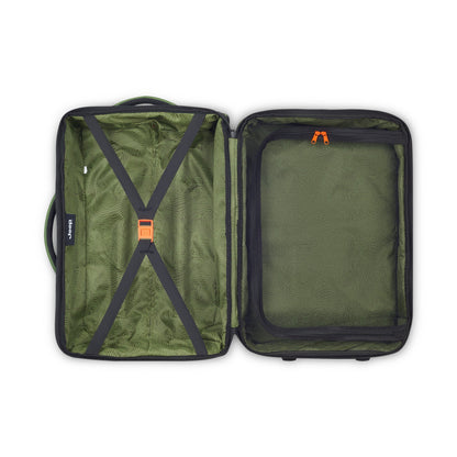 JS006B 20-Inch 2-Wheeled Duffel Bag, Elm green - Delsey Paris New